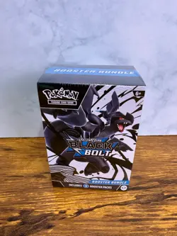 Pokemon TCG Scarlet & Violet Black Bolt- (Factory Sealed) (6 Booster Packs) - Image 1