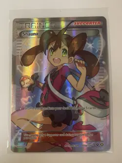 Pokemon TCG Shauna 111a/124 Trainer Holo Lightly Played - Image 1