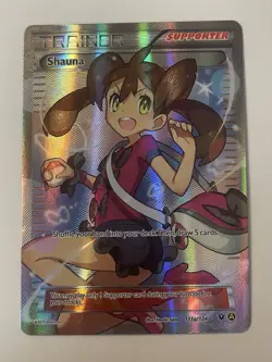 Pokemon TCG Shauna 111a/124 Trainer Holo Lightly Played - Image 2