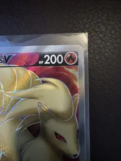 Ninetales V (Full Art) - 177/192 Pokemon TCG Ultra Rare Rebel Clash - Image 3