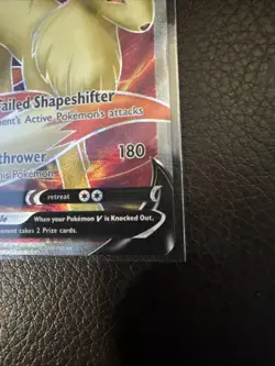 Ninetales V (Full Art) - 177/192 Pokemon TCG Ultra Rare Rebel Clash - Image 4