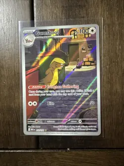 Gumshoos 153/132 Illustration Rare Pokemon Mega Evolution NM - Image 1
