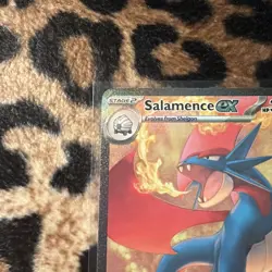 Pokemon Salamence ex 187/159 Journey Together Full Art Holo English - Image 2