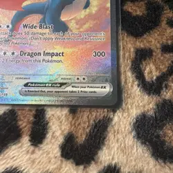 Pokemon Salamence ex 187/159 Journey Together Full Art Holo English - Image 5
