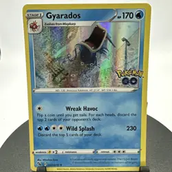 Gyarados 022/078 Pokemon GO Holo - Image 1