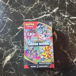 Pokemon TCG ME04: Chaos Rising Booster Bundle On Hand - Image 1