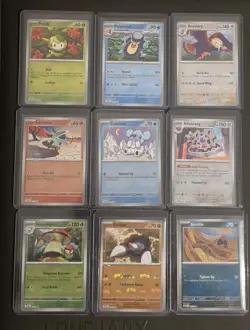 Pokemon Black Bolt Card Lot of 9 Master Ball Pattern Illustrations NM Condition - Image 1