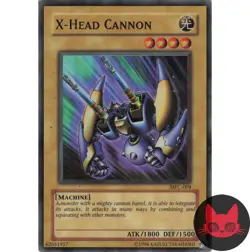Yugioh X-Head Cannon MFC-004 Super Rare MP - Image 1