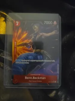 One Piece TCG Benn Beckman OP09-009 Alt Art - Image 1