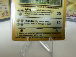 Pokemon Raichu Holo Card Base Set 14/102 1999 TGC WOTC - Image 3