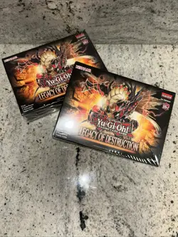 Yugioh Legacy of Destruction 1st Ed. (Eng) Sealed! LOT OF 2 Boxes, SEALED 🔥🔥 - Image 1