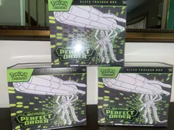 Pokemon TCG Mega Evolution Perfect Order ETB Elite Trainer Box free ship - Image 3