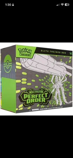 Pokemon TCG Mega Evolution Perfect Order ETB Elite Trainer Box free ship - Image 4