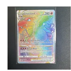 The Pokemon Company Charizard VSTAR 174/172 Brilliant Stars Secret Rare Holo EN - Image 1