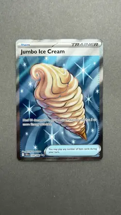 Pokemon TCG - Jumbo Ice Cream 109/086 - Chaos Rising -Ultra Rare NM/M - Image 1