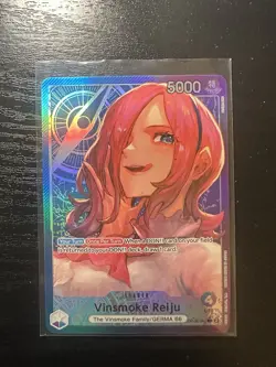 One Piece TCG Vinsmoke Reiju Leader OP16 042 Alt Art English NM - Image 1