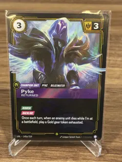 Riftbound Unleashed Pyke Returned Alt Art (145a/219) (English) - Image 1