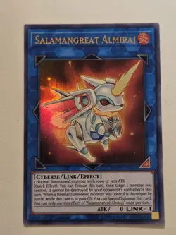 Salamangreat Almiraj DUOV-EN085 Ultra Rare Yugioh 1st Edition Duel Overload Mint - Image 5