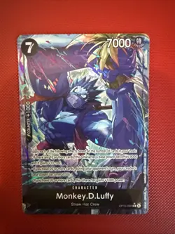 One Piece OP15 TCG - Monkey.D.Luffy Alt Art OP15-092 NM - Image 1