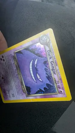 Pokemon TCG Dark Gengar Neo Destiny 6 Holo Unlimited Holo Rare HP - Image 3