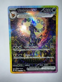 Pokemon TCG Umbreon EX Prismatic Evolutions Card 161/131 - Image 1