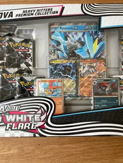 Pokemon TCG Unova Heavy Hitters Premium Black Bolt & White Flare Card Collection - Image 2