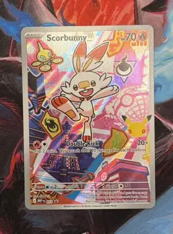 Scorbunny MEP 053 First Partner Series 2 PROMO Pokemon Card NM - Image 1