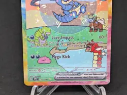BUBBLE NIDOQUEEN EX POKEMON CARD * FAN ART * MEW FRIENDS Paldean 232/091 - Image 3