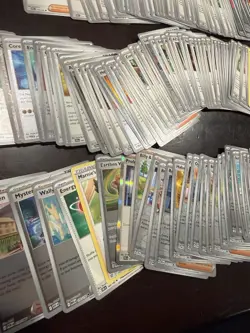 Pokemon Trainer Card Bulk Lot 311 TCG Items Supporters Stadiums Mixed NM Cards - Image 1