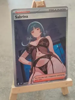 Sabrina Trainer Full Art Sexy Waifu doujin ACG Art Card - Image 1