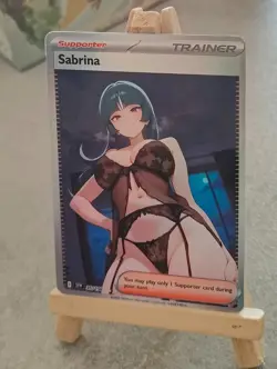 Sabrina Trainer Full Art Sexy Waifu doujin ACG Art Card - Image 3