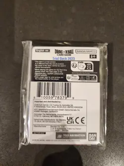 Dragon Ball Super Card Game Fusion World Vegeta Trial Deck 2023 Plus Broly Card - Image 3