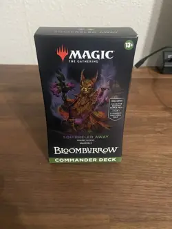 MTG Bloomburrow Commander Deck – Squirreled Away – Magic the Gathering Sealed - Image 1
