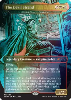 MTG - Secret Lair x Dungeons & Dragons: Strahd's Descent Foil Edition SEALED - Image 2