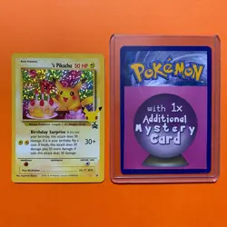 Birthday Pikachu 25th Anniversary Celebrations Pokemon TCG 24/25 NM 24 English - Image 1