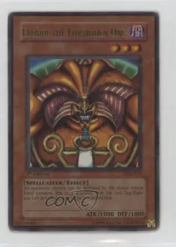 Exodia the Forbidden One 1st Ed. YuGiOh Legend of Blue Eyes White Dragon 2002 - Image 1