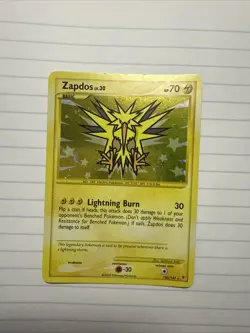 Pokemon TCG Zapdos 150/147 Platinum Supreme Victors Holo Card NM Condition - Image 1