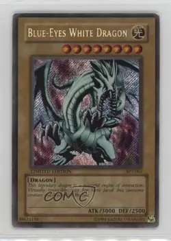 Blue-Eyes White Dragon YuGiOh Collectors Tin Promo #BPT-003 2002 - Image 1