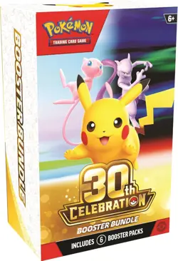 Pokemon 30th Anniversary - Booster Bundle (6 packs) - PRE-ORDER - Image 1
