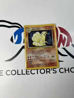 Pokemon TCG - Ninetales Holo - #12 - Base Set - LP - Image 1