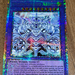 Konami Yu-Gi-Oh! Hyperinvoked Aeon CORI-EN038 1st Ed Secret Rare Foil - Image 1