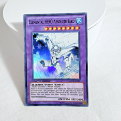Yu Gi Oh! Elemental Hero Absolute Zero GENF-ENSE1 Super Rare Limited Near Mint - Image 2