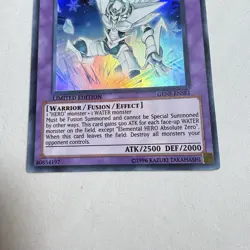 Yu Gi Oh! Elemental Hero Absolute Zero GENF-ENSE1 Super Rare Limited Near Mint - Image 5