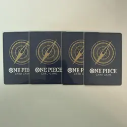 Playset Bandai One Piece TCG Mr.3 (Galdino) OP16-056 EN Blue Foil x4 - Image 2