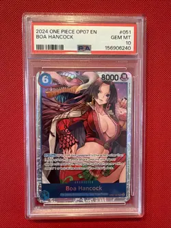 2024 ONE PIECE OP07-500 YEARS IN THE FUTURE #051 BOA HANCOCK PSA 10 - Image 1