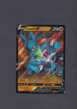 Lucario V 146/264 Fusion Strike Jumbo Oversized Pokemon TCG Card NM - Image 1