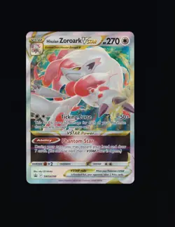 Hisuian Zoroark VSTAR SWSH298 Jumbo Oversized Black Star Promo Pokemon Card NM - Image 1
