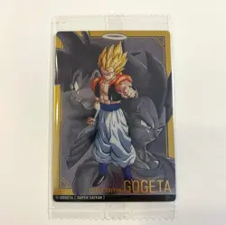 Dragon Ball Itajaga Vol.10 Gogeta Secret SEC Card Bandai Japan Sealed - Image 1