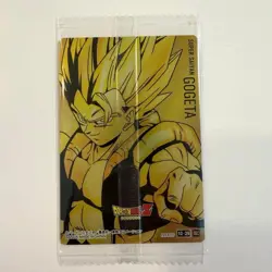 Dragon Ball Itajaga Vol.10 Gogeta Secret SEC Card Bandai Japan Sealed - Image 2