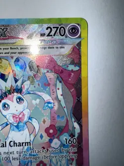 Pokemon TCG Sylveon EX Prismatic Evolutions Holo Card 156/131 - Image 3